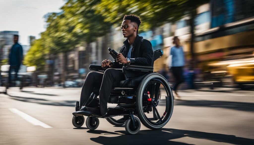 電動輪椅改善生活質量