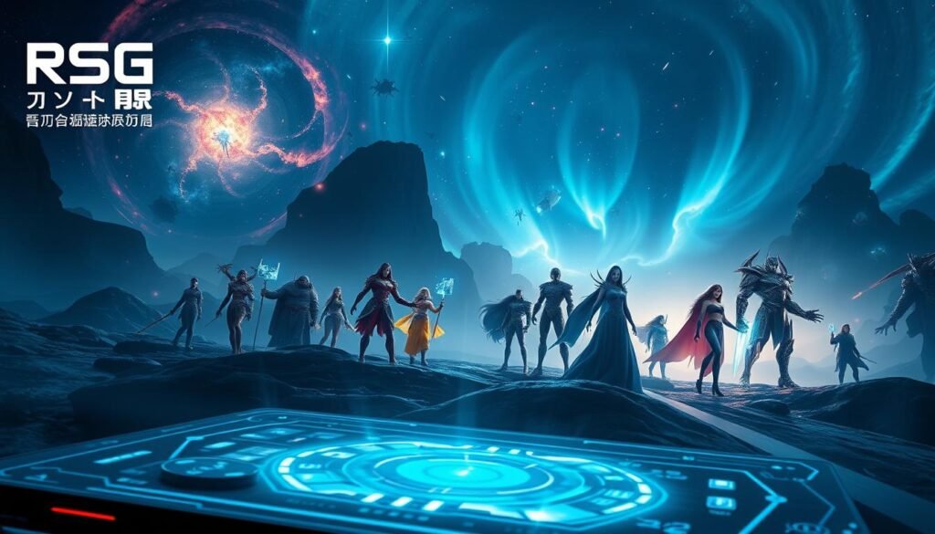 A striking, futuristic rendering of the "RSG 雷神之鎚" social features set against a dramatic, ethereal backdrop. The foreground depicts a sleek, holographic user interface with intuitive controls and dynamic visualizations, hinting at seamless social interactions. The middle ground showcases diverse characters from the game's mythology, each with unique powers and abilities, while the background features a vast, cosmic landscape with swirling nebulae and shimmering auroras, evoking a sense of wonder and immersion. Lighting is soft and diffuse, creating a sense of depth and atmosphere. The overall composition conveys a harmonious blend of technology, mythology, and community, reflecting the player's desire for enhanced social functionality within the "UTown" gaming experience. A striking, futuristic rendering of the "RSG 雷神之鎚" social features set against a dramatic, ethereal backdrop. The foreground depicts a sleek, holographic user interface with intuitive controls and dynamic visualizations, hinting at seamless social interactions. The middle ground showcases diverse characters from the game's mythology, each with unique powers and abilities, while the background features a vast, cosmic landscape with swirling nebulae and shimmering auroras, evoking a sense of wonder and immersion. Lighting is soft and diffuse, creating a sense of depth and atmosphere. The overall composition conveys a harmonious blend of technology, mythology, and community, reflecting the player's desire for enhanced social functionality within the "UTown" gaming experience.