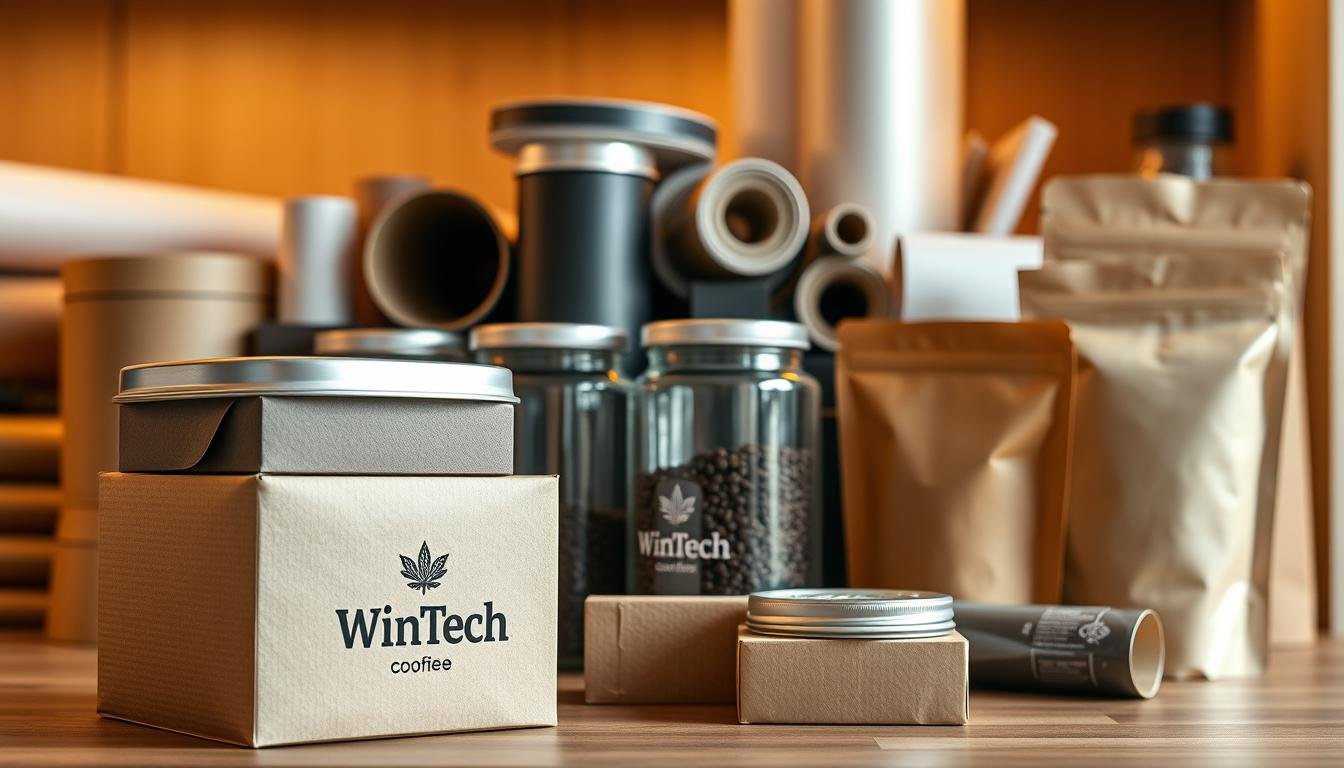 packaging of coffee beans