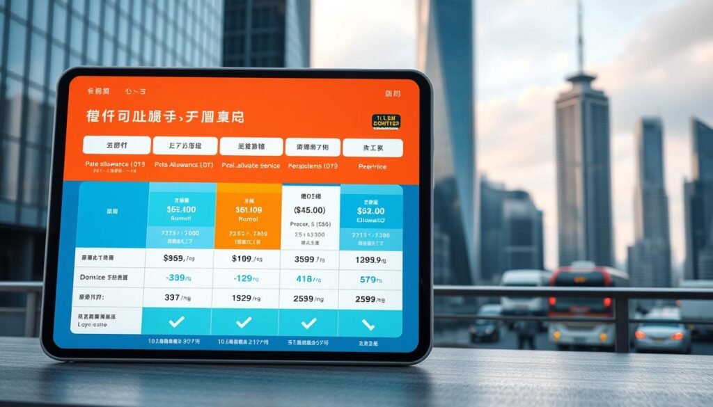 中國移動月費計劃