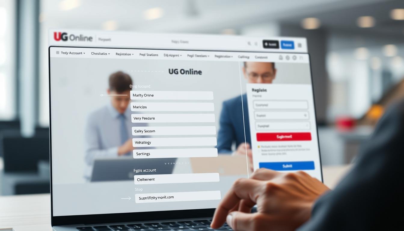 UG Online帳戶註冊流程