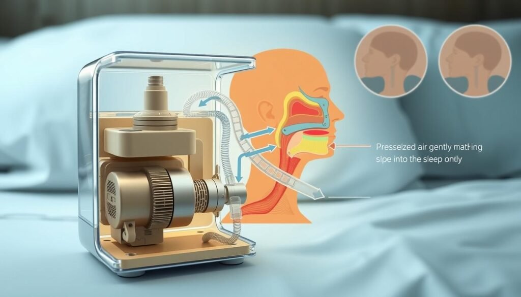 睡眠呼吸機原理展示