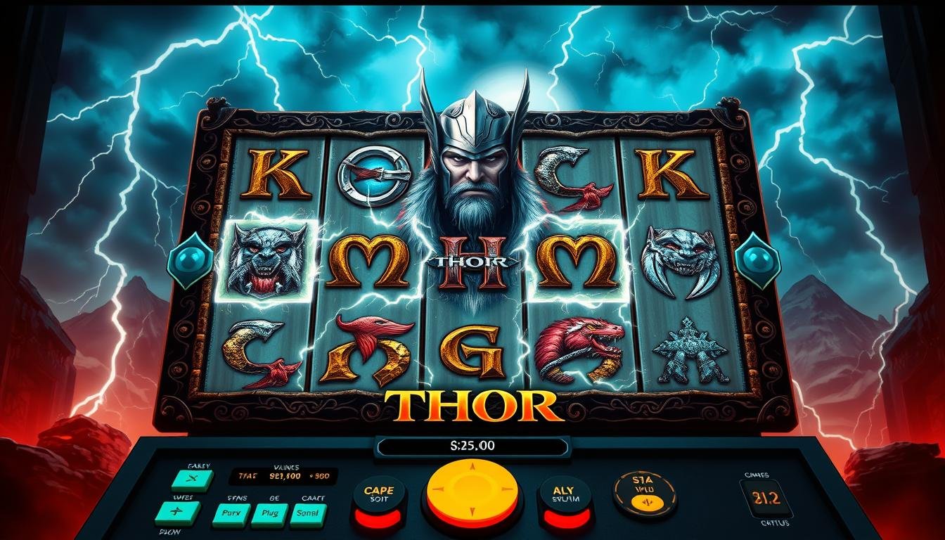 雷神角子機遊戲介面