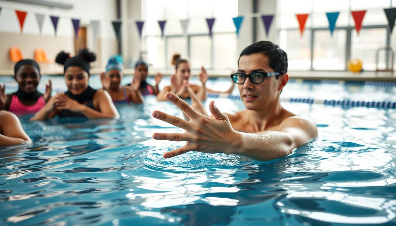 游泳班, 學游水